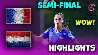 France Pays-Bas Féminin euro u19 football сhampionship | Highlights 24-07-2024