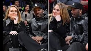 Adele looks glam as she joins fiancé Rich Paul courtside at star-studded LA Lakers vs Utah Jazz game