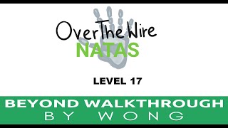 OverTheWire Wargames | Natas | Level 17 | Blind SQL Injection | Time-based SQL Injection | Python