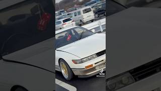 あぁ…おっちゃん達の視線がアツい　#s13 #silvia #シルビア #90s #90年代仕様 #旧車 #ドリ車 #山形 #ここたんtv