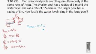 Calculus 1 - Section 3.10 #36