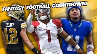 Week Three NFL Fantasy Football Countdown!! (DraftKings DFS, DFS Sims, Start/Sit, Rankings)