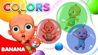 Learn Colors For Baby With Running Track ｜Learn Color With Baby Rocky Color - Learn & Play