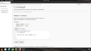 CodingJs (Codingbat) String-2 --bobThere Javascript solution