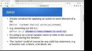 Loops in lisp