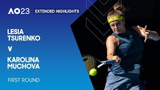 Lesia Tsurenko v Karolina Muchova Extended Highlights | Australian Open 2023 First Round