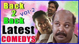 Back to Back Tamil Comedy Scenes | Vol 2 | Velaikkaran | Padaiveeran | Ulkuthu | Indrajith | Yemaali