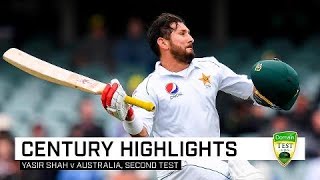 Yasir Shah stuns Australia with maiden Test hundred