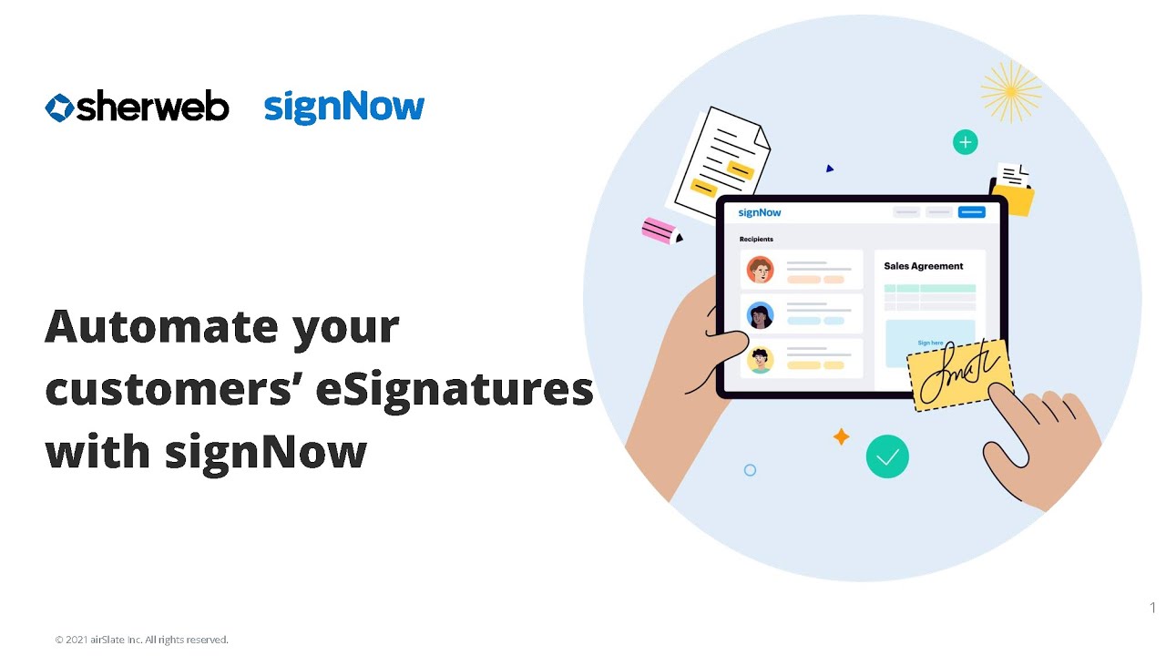 Automate Your Customers’ ESignatures With SignNow - YouTube