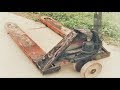 Restoration forklift truck old broken | Restore lifting machine Hydraulic rusty oil rusty