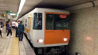 OsakaMetro中央線　近鉄7000系7101F　堺筋本町