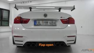 BMW M4 With Exhaust Flap Control - Awron