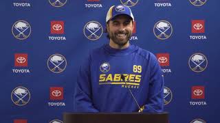 Alex Tuch Interview After Trade to Buffalo Sabres (11/6/2021)