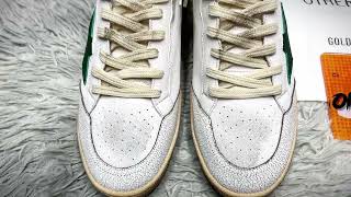 2024 Real VS Fake Gold Goose Ball Star Sneakers unboxing checking