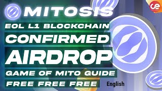 Mitosis Game of Mito - Free Confirmed Airdrop 🎁 Full Guide - English