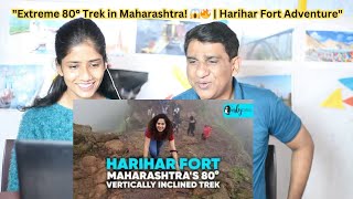 Pak Reactions to I Went On Maharashtra's 80° Vertically Inclined Trek At Harihar Fort In Nashik