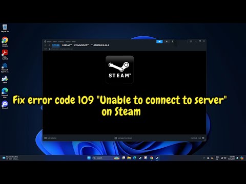 (FIXED) error code 109 “Unable to connect to server” on Steam – 2024