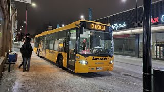 Savonlinja 237 Scania Citywide K360UB 6x2 @ Jouko bus line 100 in Lappeenranta, Finland