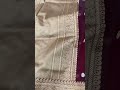 pure banarasi organza wine colour premium saree want to book whatsapp 9305222923 shorts tyshorts