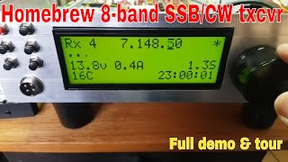 Homebrew 8-band SSB HF transceiver (EI9GQ) -- Part 1 Receiver