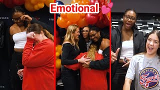 Young Fan Emotional Meeting with Indiana Fever Stars Will Melt Your Heart ❤️