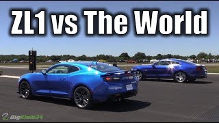 BRAND NEW 2017 Camaro ZL1 vs C7 Z06, Mustang, Hellcat, More!