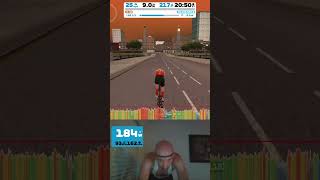 There's No Hiding in a Time Trial for Chasing Yellow Stage 13 on Greater London 8 #shorts