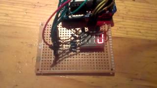 first test run - binary clock