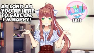 Monika finds out about our plans!| DDLC A Brand New Day REVAMPED#11