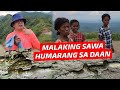 PAAKYAT KAMI SA  TUKTOK NG BUNDOK MAY SAWA NA HUMARANG SA DAAN