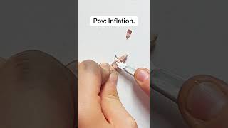 Pov: It is inflation but you are an ✨️Artist✨️ #art #funny #comedy