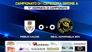 PEGLIO 0-0 REAL ALTOFOGLIA