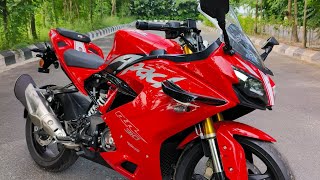 2024 Model TVS Apache RR 310!  review ! test drive amazing features quick shifter 😍👌