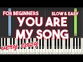 You are my song - Regine Velasquez | Easy Piano