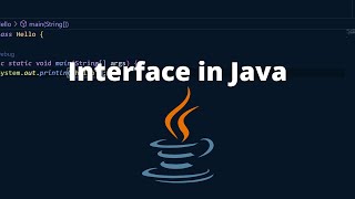 Interface In Java | Java Tutorial For Beginners In Visual Studio Code