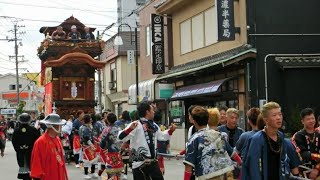 2017年 第８回はんだ山車まつり（成岩 西馬場 神車）