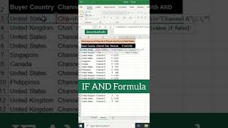 IF AND Formula in Excel | Logical Formula in Excel IF AND | Logical Function in Excel