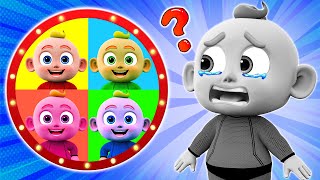 Where Is My Color 🌈 Lost Color Song + More Nursery Rhymes & Kids Songs - Little Song PIB