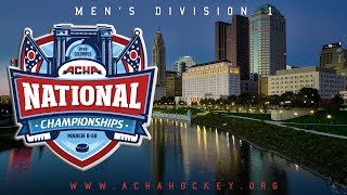 2018 ACHA Men's D1 National Championships (Game 16): #9 COLORADO vs #1 MINOT STATE