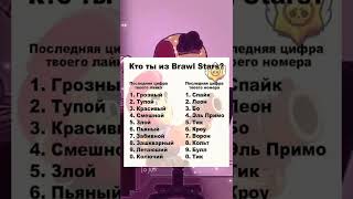 КТО ТЫ ИЗ БРАВЛА? | Brawl Stars #shorts #brawlstars