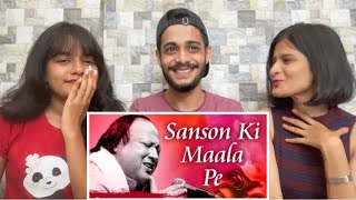 Ustaad Nusrat Fateh Ali Khan - Sanson Ki Mala Pe REACTION!!!!