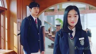 New Korean Mix Hindi Song 💗 {Part 5} 💗 High School Love Story 💗 Girl Found Out That She's in Comic 💗