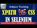 Selenium with Java 12 - XPath vs Css Selector | Differences between XPath & Css Selector in selenium