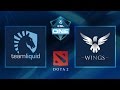 Dota 2 - Team Liquid vs. Wings - Game 2 - ESL One Manila 2016 - Grand Final