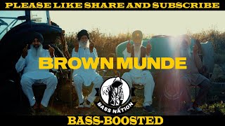 BROWN MUNDE || BASS- BOOSTED || AP DHILLON || LATEST PUNJABI SONG 2021.