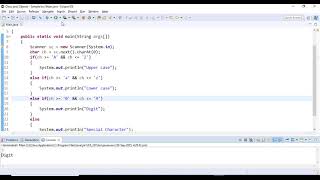 Upper or Lower Case | Java | Decision Making | Beginner Tutorial