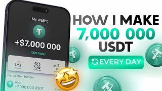 Earn 7,000,000 USDT for Free Today!