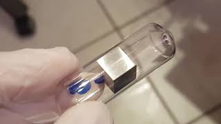 Lanthanum density cube