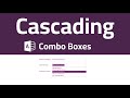 Cascading Combo Boxes in Microsoft Access