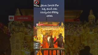 వైకుంట ఏకాదశి రోజున ఒక్క తులసీదళం ఆవిష్ణువుకు సమర్పించిన #tulasi #viral  #vaikuntaEkadashi #Vishnuvu